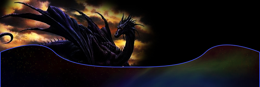 Drago e cielo infuocato del vecchio sito